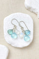 Aqua Gemstone Briolette Earrings - Marshcreekjewelry