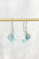 Aqua Gemstone Briolette Earrings - Marshcreekjewelry