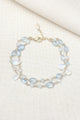 Aquamarine and Moonstone Bracelet - Marshcreekjewelry