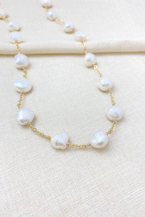 Baroque Pearl Necklace - Marshcreekjewelry