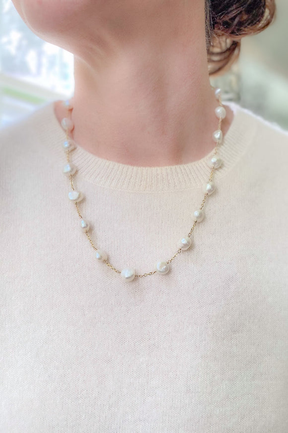 Baroque Pearl Necklace - Marshcreekjewelry