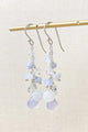 Blue Chalcedony Earrings in Sterling Silver - Marshcreekjewelry