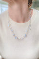 Blue Chalcedony Layered Necklace - Marshcreekjewelry