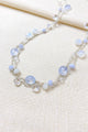 Blue Chalcedony Layered Necklace - Marshcreekjewelry