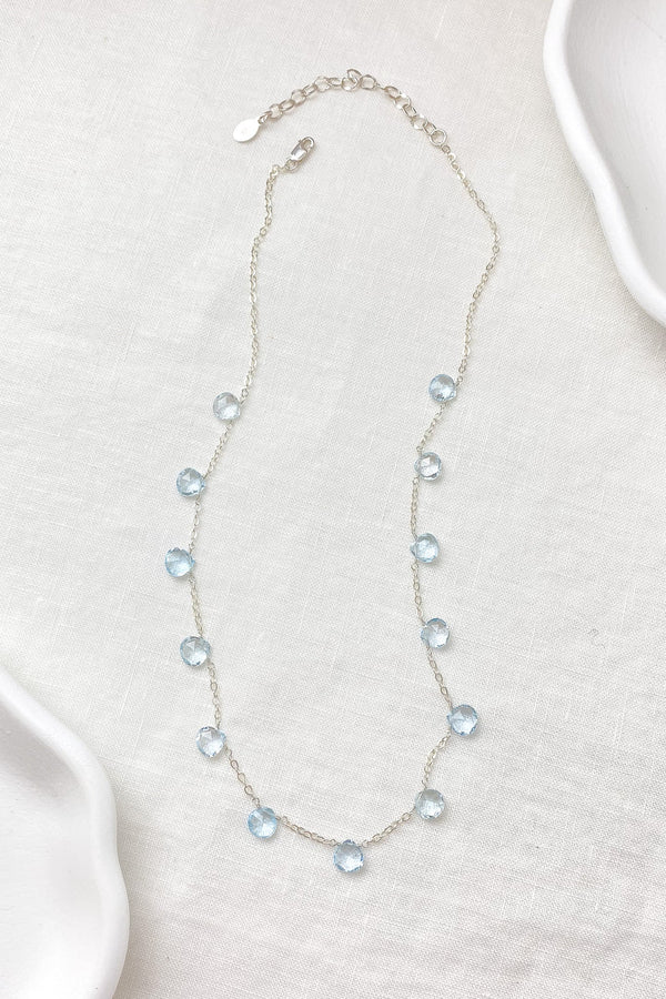 Blue Topaz Necklace - Marshcreekjewelry