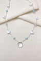 Crystal Quartz and Pearl Necklace - Marshcreekjewelry