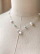 Crystal Quartz and Pearl Necklace - Marshcreekjewelry