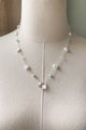 Crystal Quartz and Pearl Necklace - Marshcreekjewelry