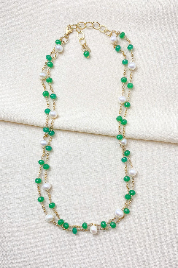 Emerald Green Necklace - Marshcreekjewelry