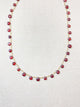 Garnet Necklace in Gold Fill - Marshcreekjewelry