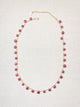 Garnet Necklace in Gold Fill - Marshcreekjewelry