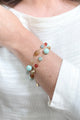 Layered Aqua Gemstone Bracelet - Marshcreekjewelry