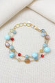 Layered Aqua Gemstone Bracelet - Marshcreekjewelry