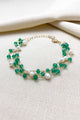 Layered Emerald Green Bracelet - Marshcreekjewelry