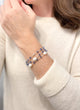 Layered Kyanite Bracelet with Pearls - Marshcreekjewelry