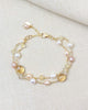 Layered Pale Gemstone and Pearl Bracelet - Marshcreekjewelry