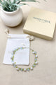 Pearl Bracelet with Blue Topaz and Peridot - Marshcreekjewelry