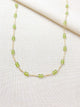 Peridot Necklace in Gold Fill - Marshcreekjewelry