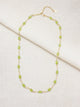 Peridot Necklace in Gold Fill - Marshcreekjewelry