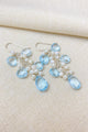 Something Blue Earrings for Brides - Marshcreekjewelry