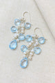 Something Blue Earrings for Brides - Marshcreekjewelry