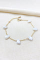 White Keshi Pearl Bracelet - Marshcreekjewelry