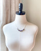 Amethyst and Peridot Cluster Necklace - Marshcreekjewelry