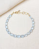 Aquamarine Beaded Bracelet - Marshcreekjewelry