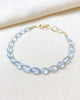 Aquamarine Beaded Bracelet - Marshcreekjewelry