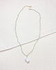 Baroque Pearl and Aquamarine Necklace - Marshcreekjewelry