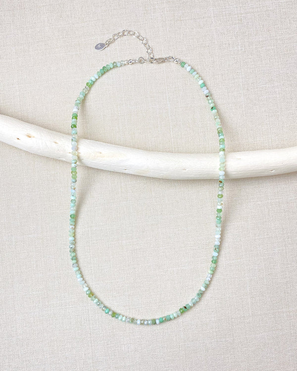 Chrysoprase Beaded Necklace - Marshcreekjewelry