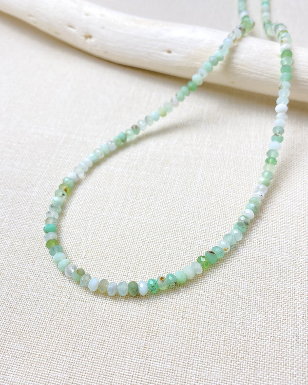 Chrysoprase Beaded Necklace - Marshcreekjewelry