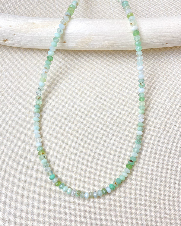 Chrysoprase Beaded Necklace - Marshcreekjewelry