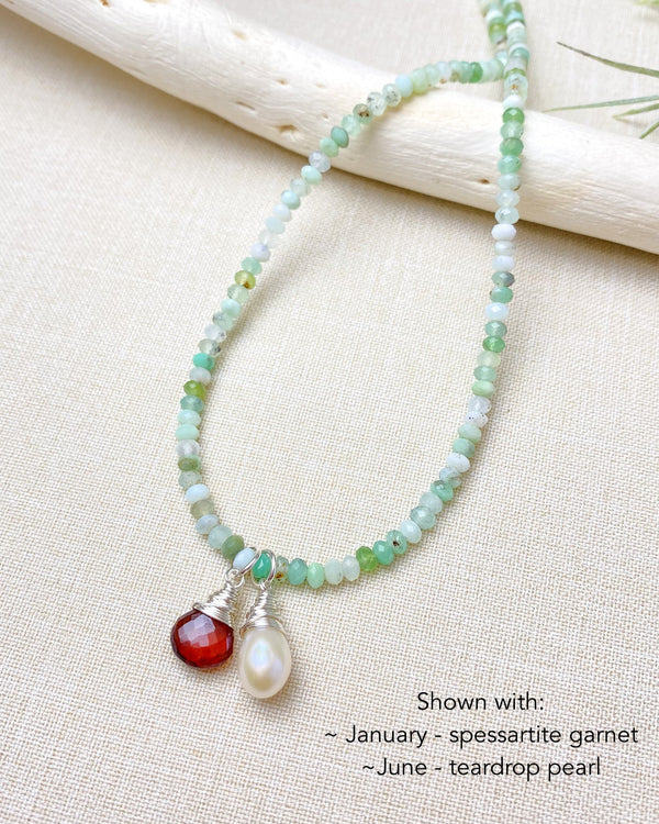 Chrysoprase Beaded Necklace - Marshcreekjewelry