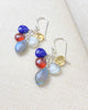 Colorful Multi Gemstone Drop Earrings - Marshcreekjewelry