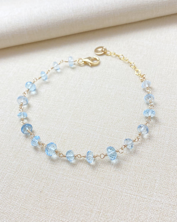 December Birthstone Beaded Bracelet - Marshcreekjewelry