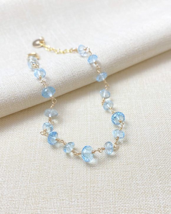 December Birthstone Beaded Bracelet - Marshcreekjewelry