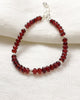 Garnet Beaded Bracelet - Marshcreekjewelry