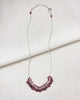 Garnet Cluster Necklace - Marshcreekjewelry