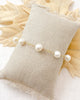 Gold Freshwater Pearl Station Bracelet - Marshcreekjewelry