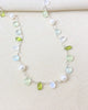 Green Multi Gemstone and Pearl Necklace - Marshcreekjewelry