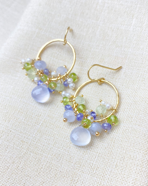 Hydrangea Earrings - Marshcreekjewelry