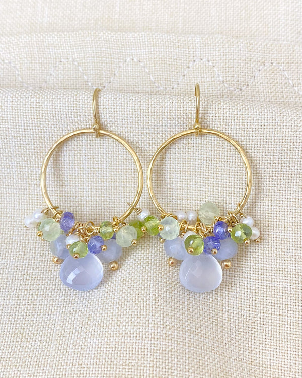 Hydrangea Earrings - Marshcreekjewelry