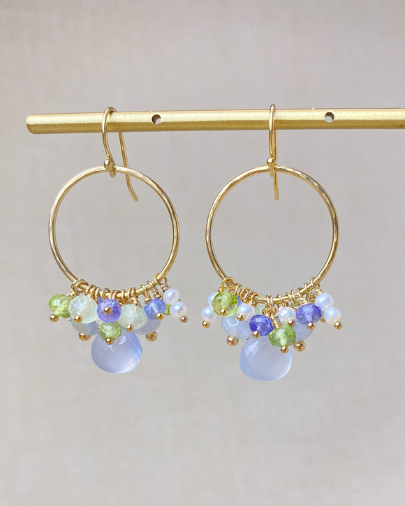 Hydrangea Earrings - Marshcreekjewelry