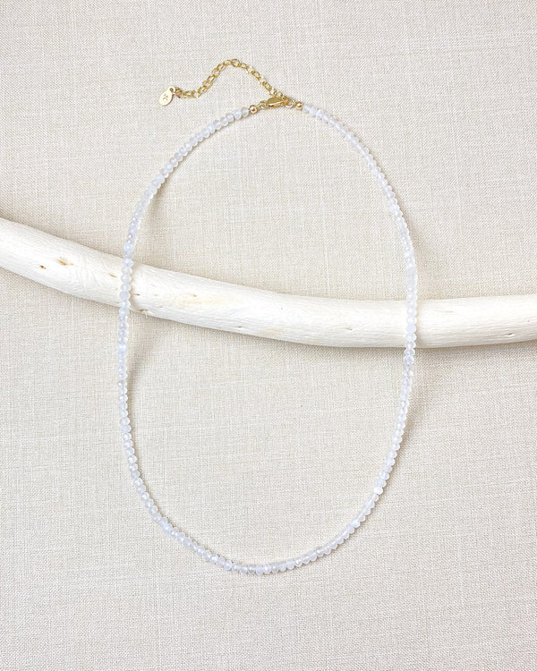 Moonstone Beaded Necklace - Marshcreekjewelry