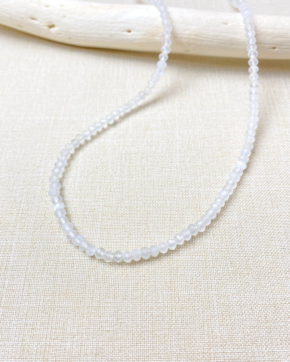 Moonstone Beaded Necklace - Marshcreekjewelry