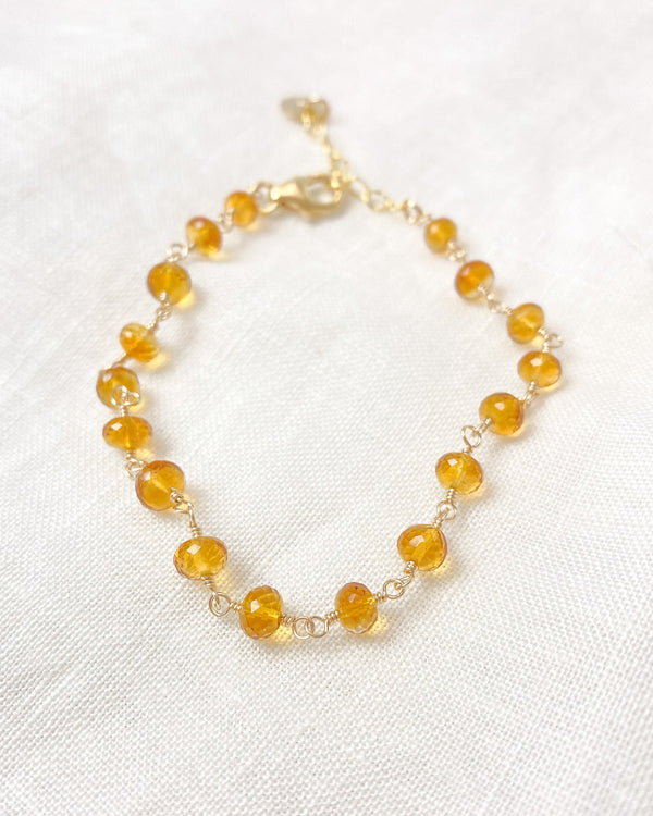 November Birthstone Beaded Bracelet - Marshcreekjewelry