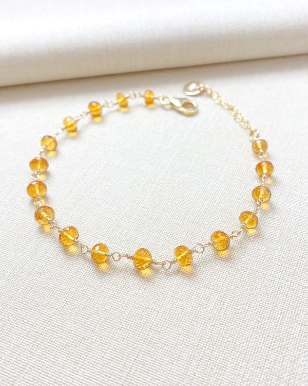 November Birthstone Beaded Bracelet - Marshcreekjewelry