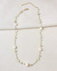 Pearl and Prehnite Beaded Necklace - Marshcreekjewelry