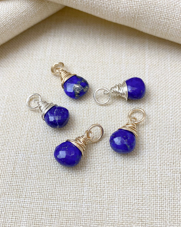 September Birthstone Charm - Marshcreekjewelry